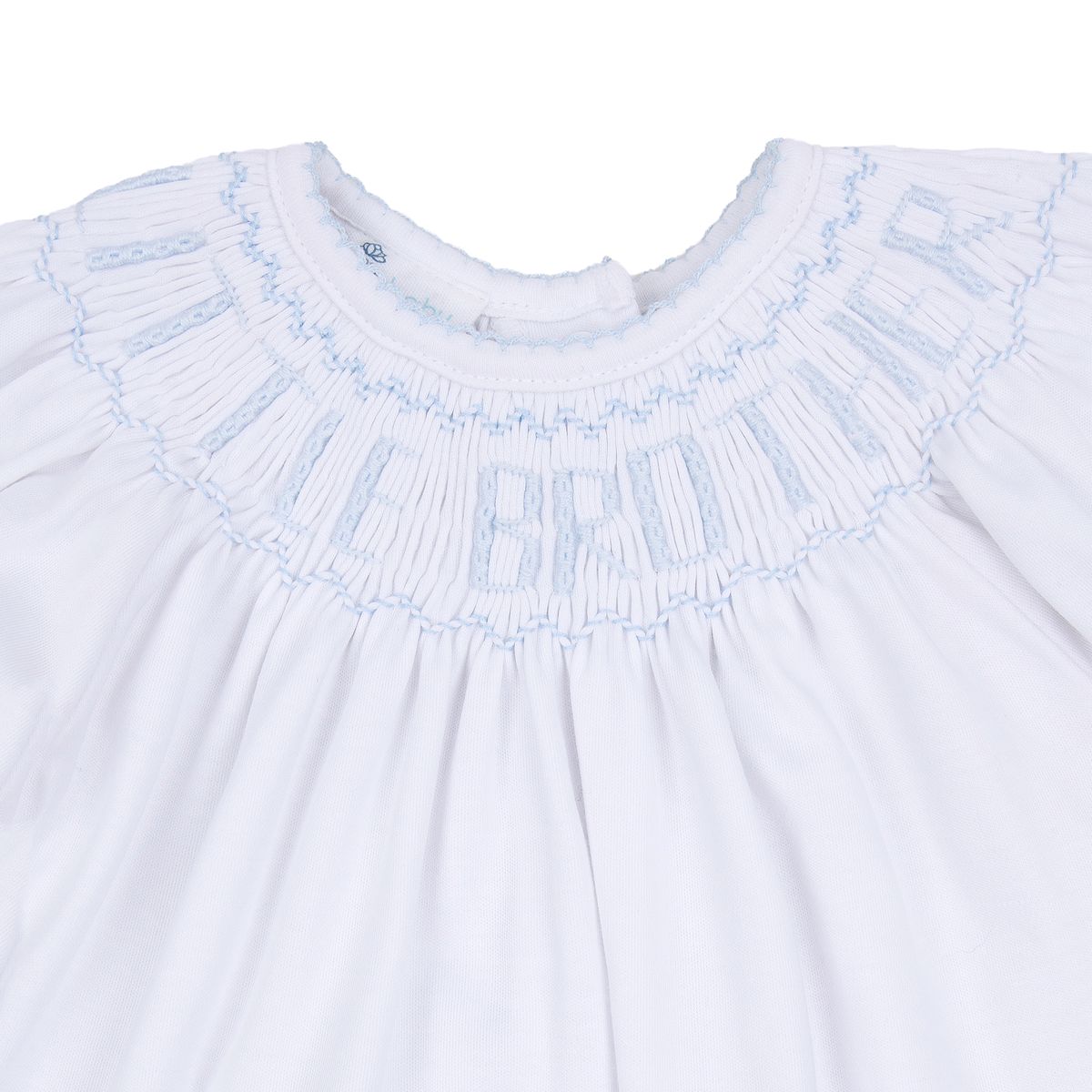 Light Blue Little Brother Bishop Footie