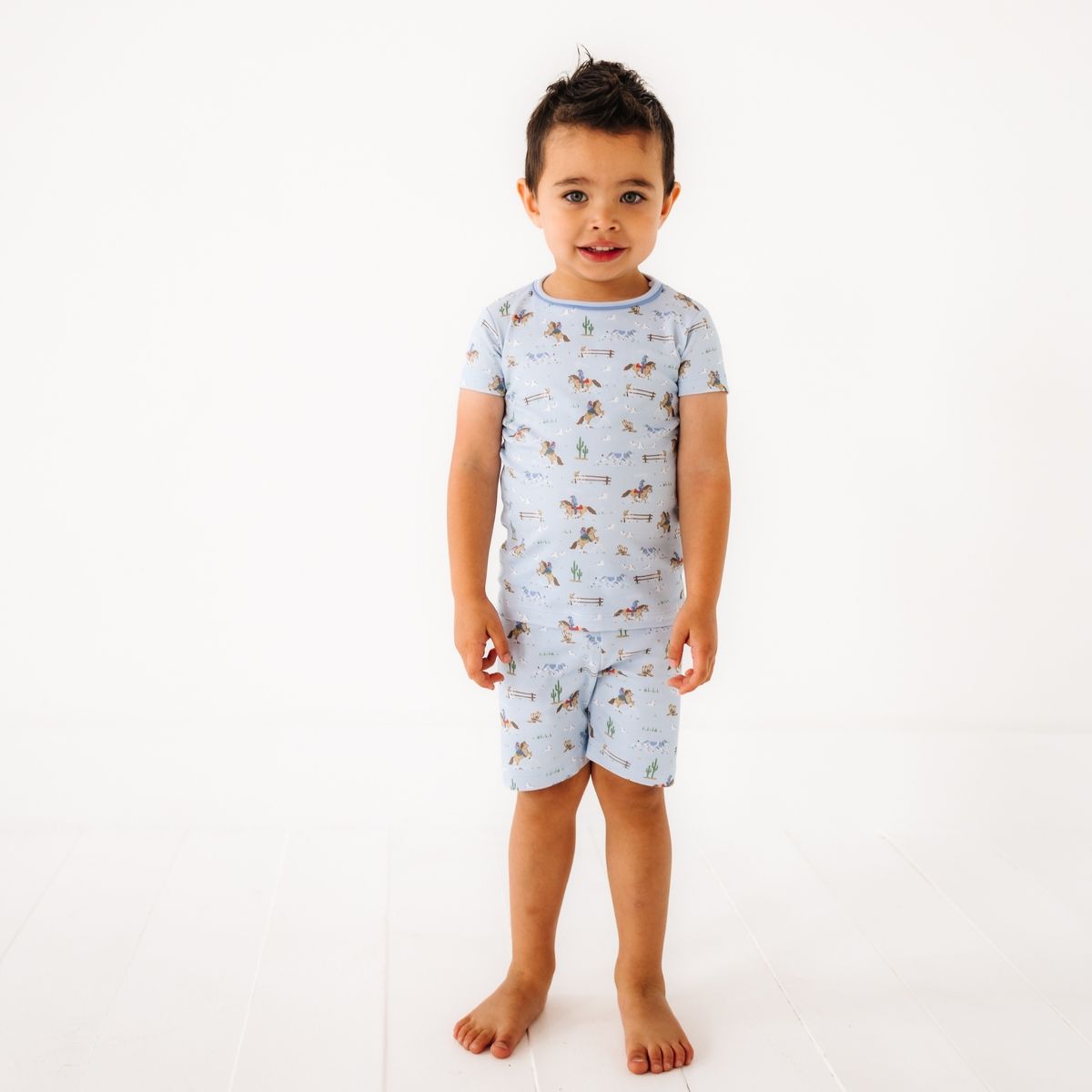 Little Wranglers Short Pajamas
