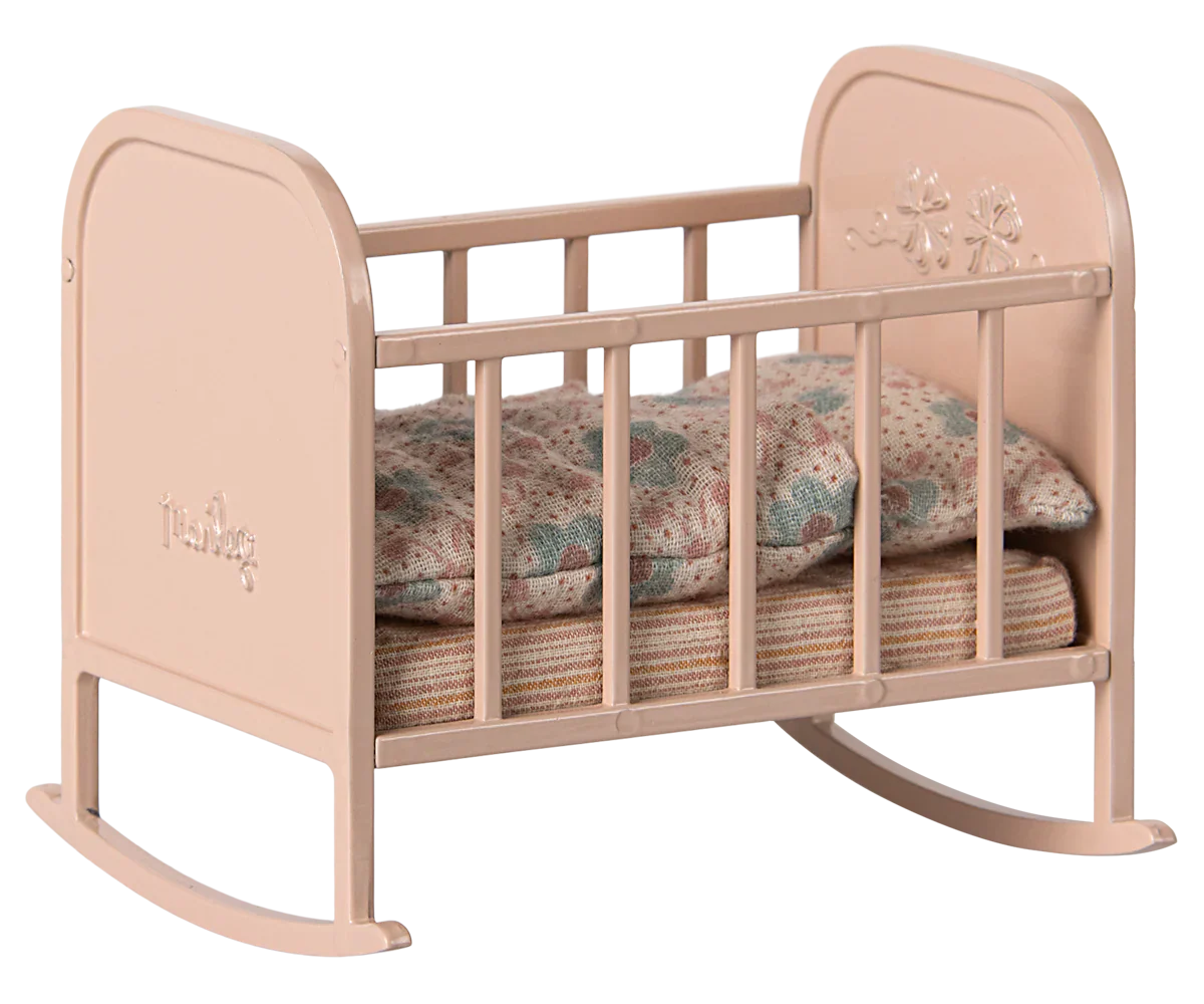 Maileg - Cradle My, - Light Rose