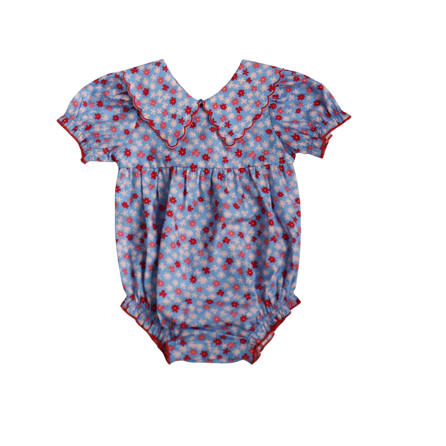 Blue Ditsy Floral Conley Bubble