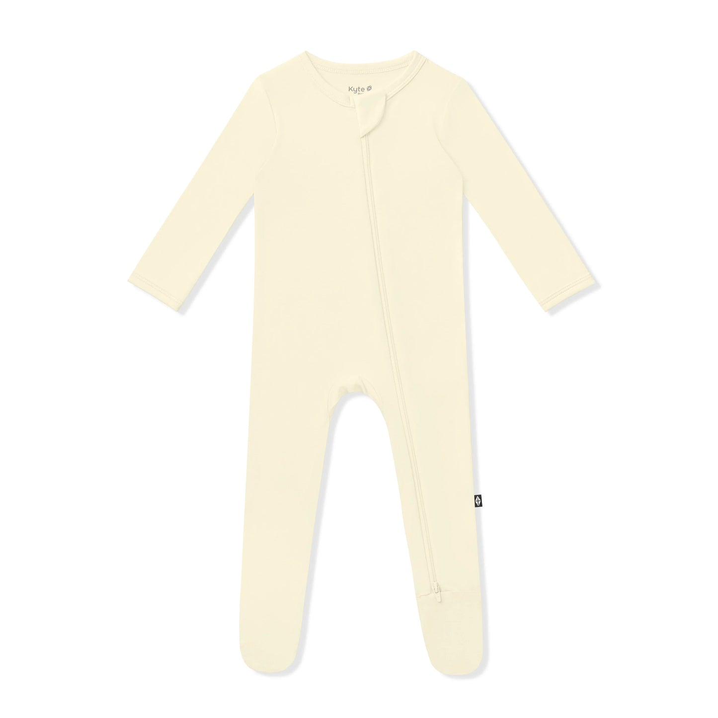 Zippered Footie in Chamomile
