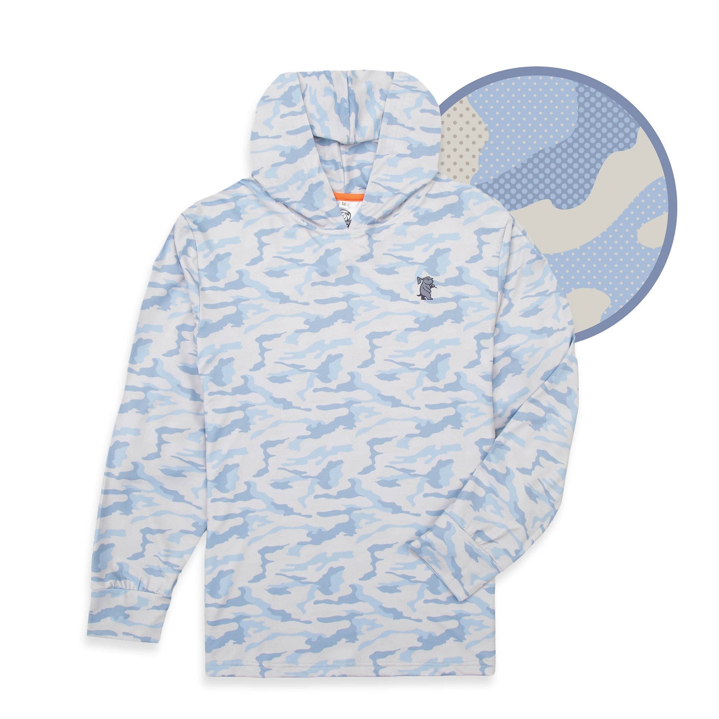 Youth Backspin Camo Hoodie