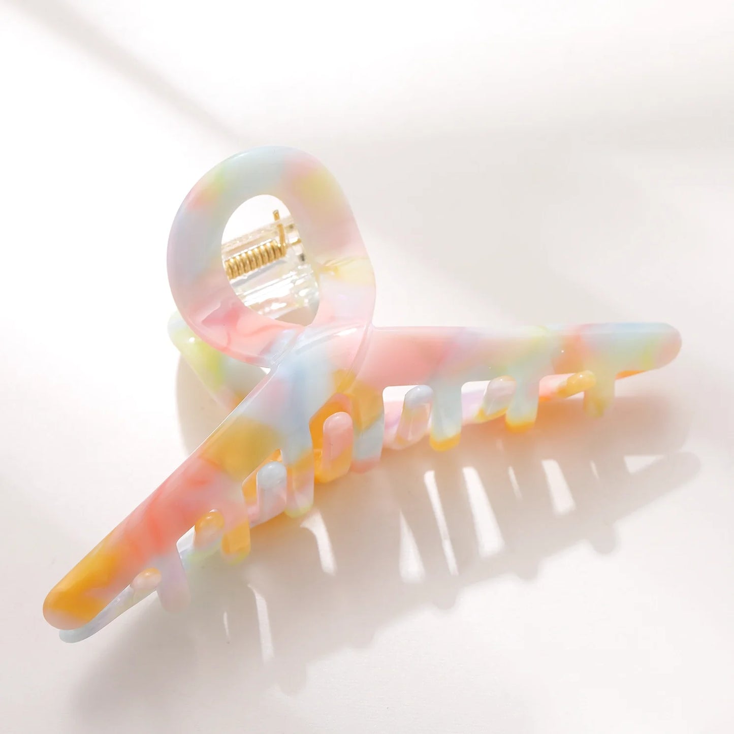 Pastel Watercolor Hair Clip