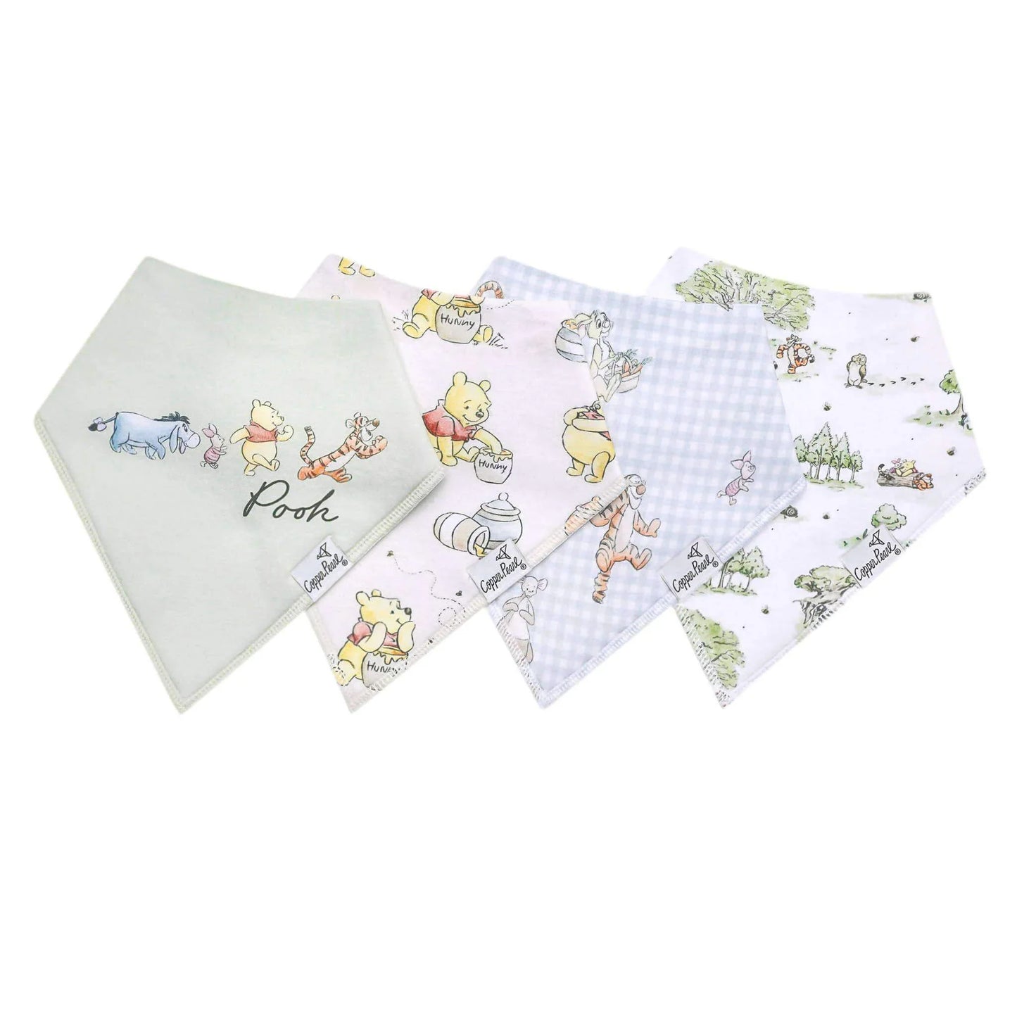 Hundred Acre Wood Bandana Bib Set