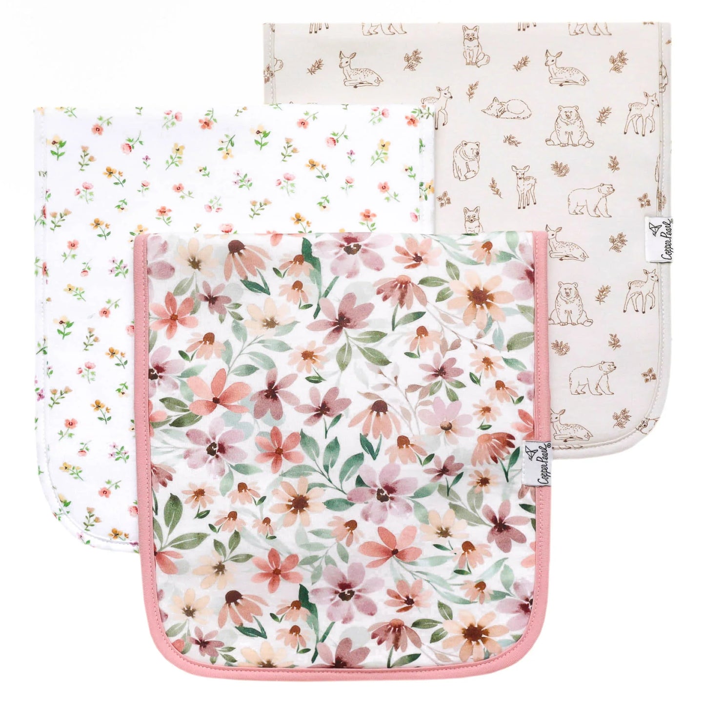Natalie Premium Burp Cloths