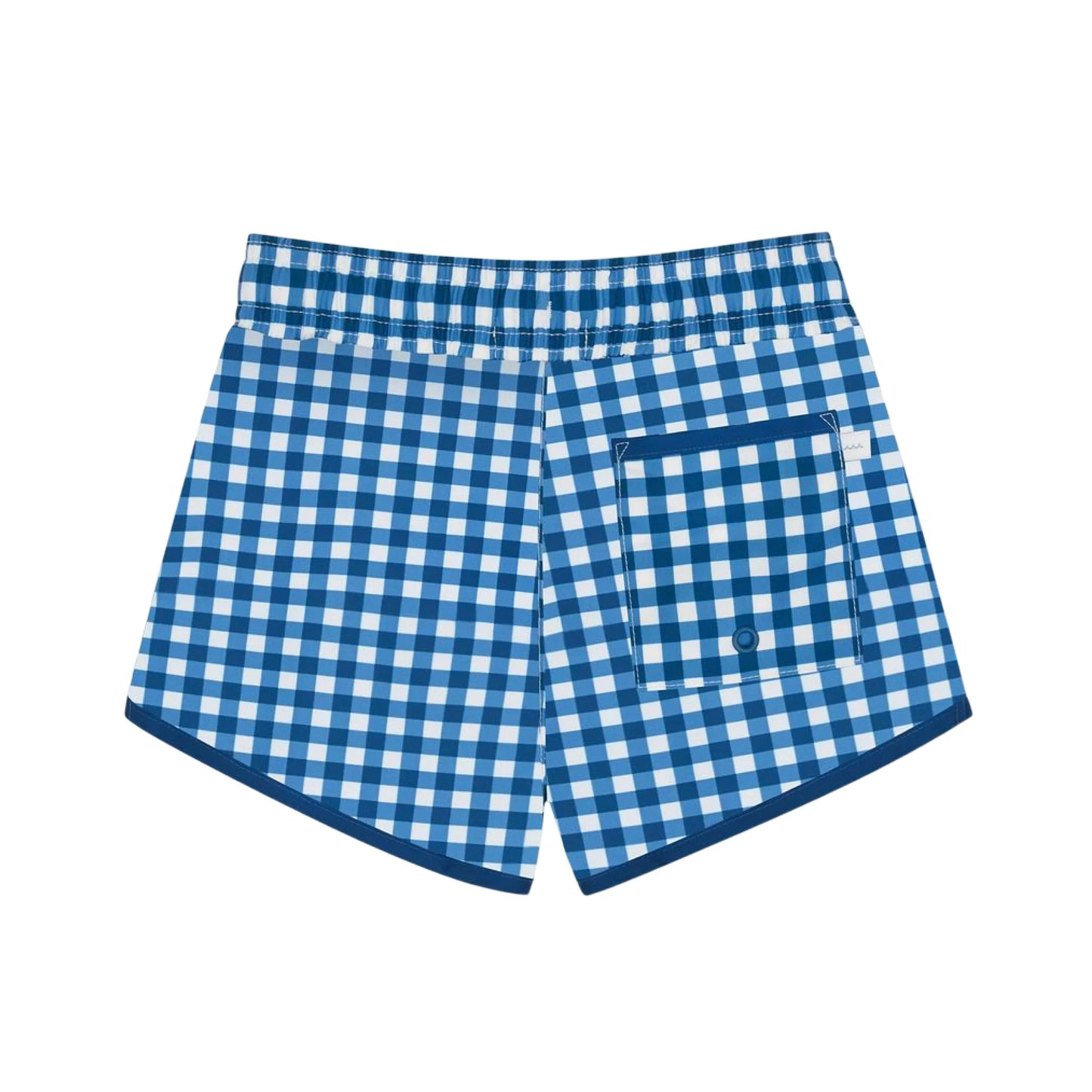 boys navy gingham boardie