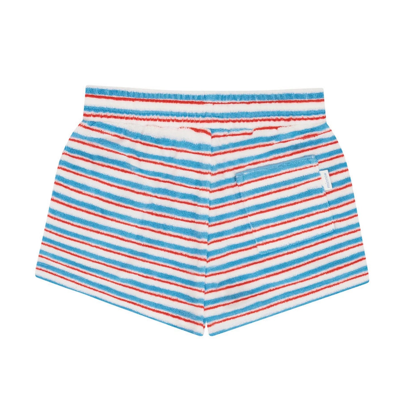 boys stripe french terry short
