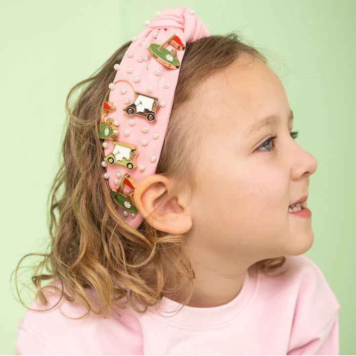 Golf Gemstone Headband