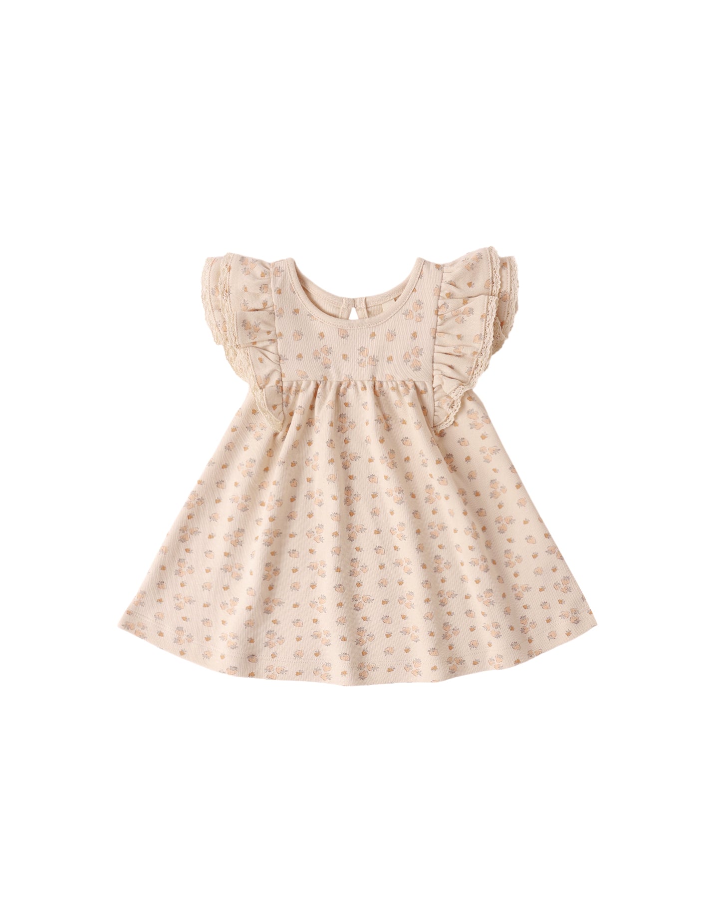 Strawberries Flutter Dress