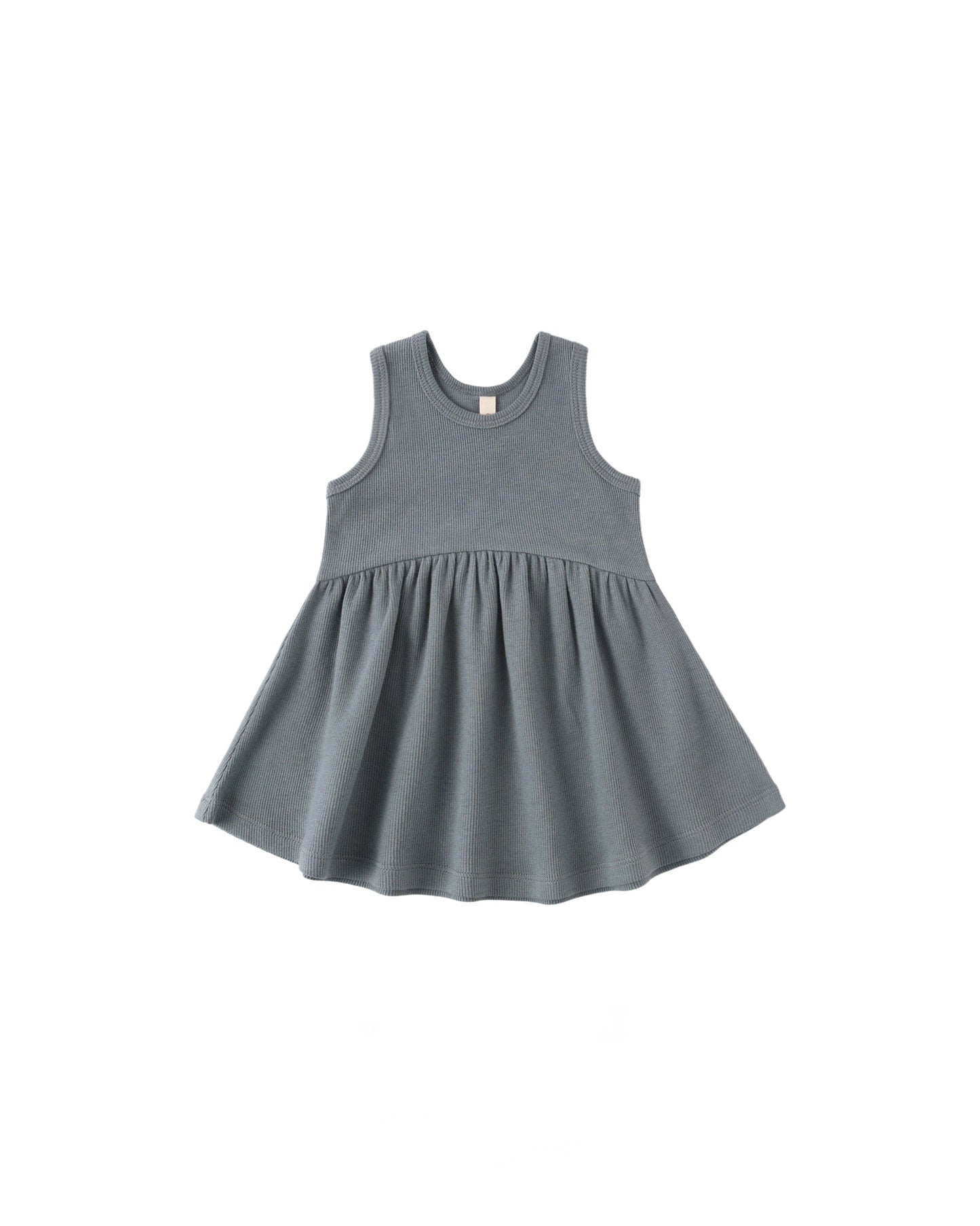 Ocean Ribbed Tank Dress