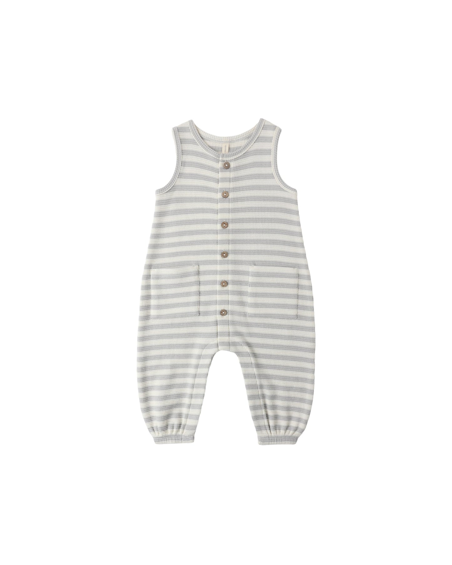 Sky Stripe Waffle Jumpsuit