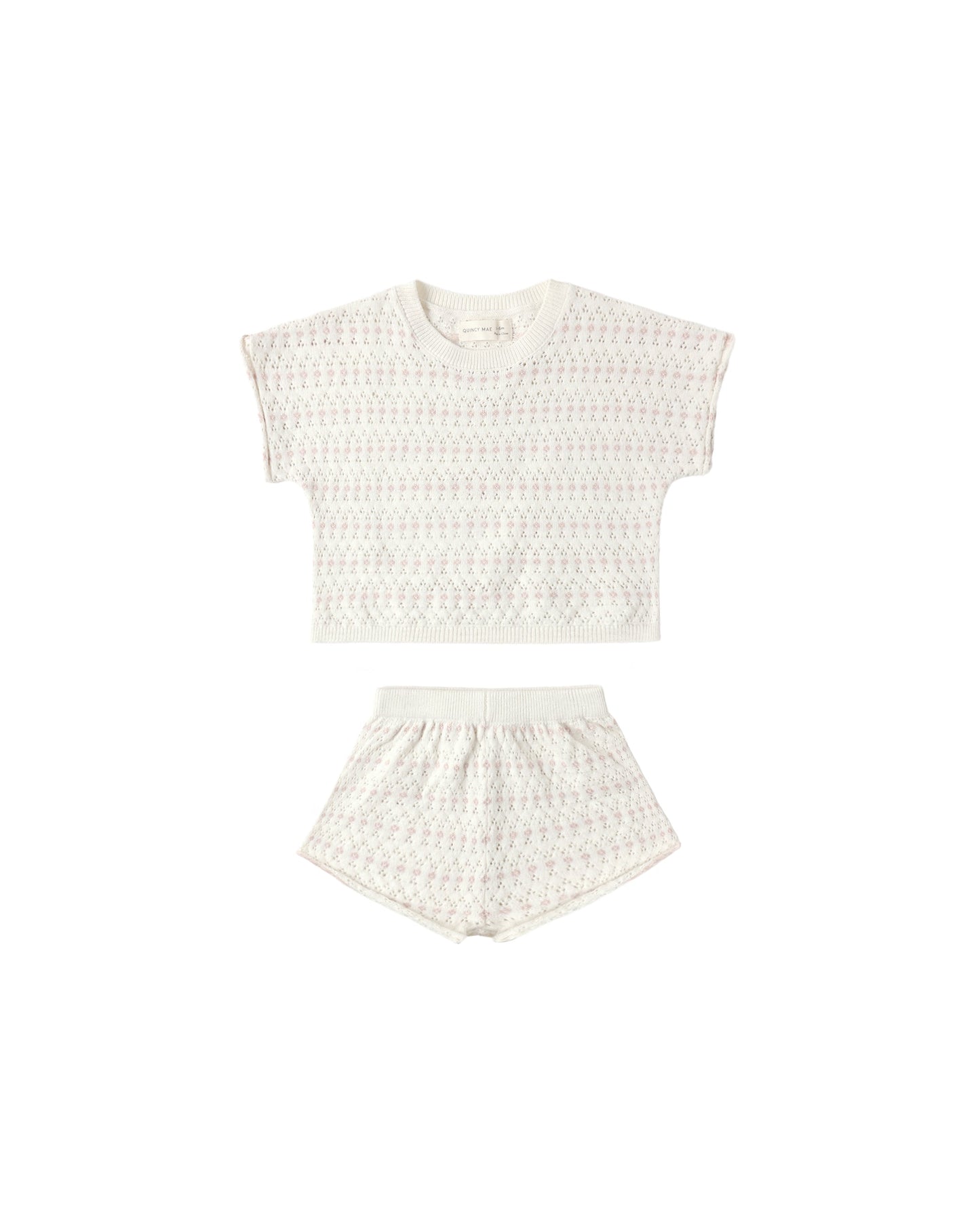 Ivory Relaxed Summer Knit Set
