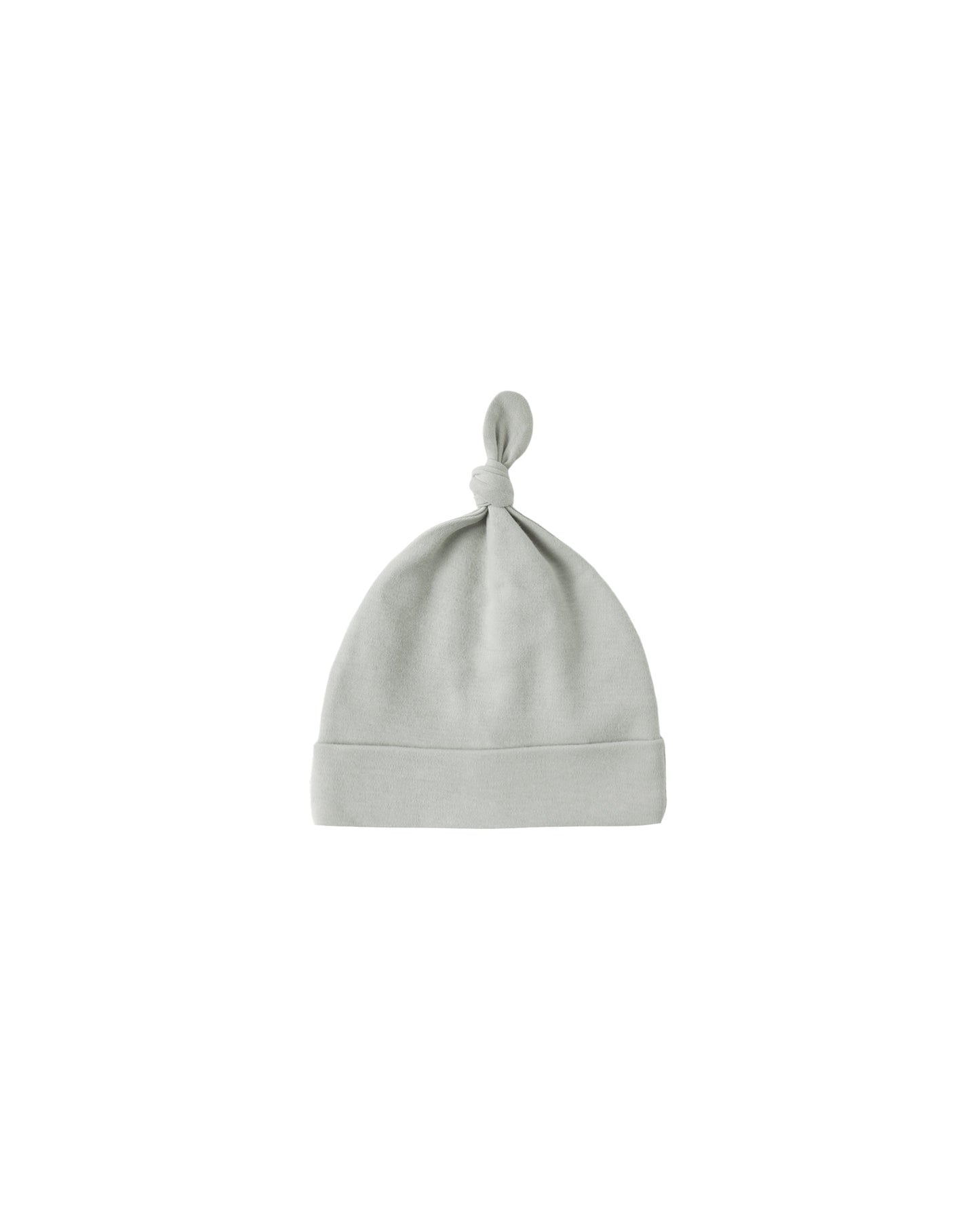 Sage Knotted Baby Hat