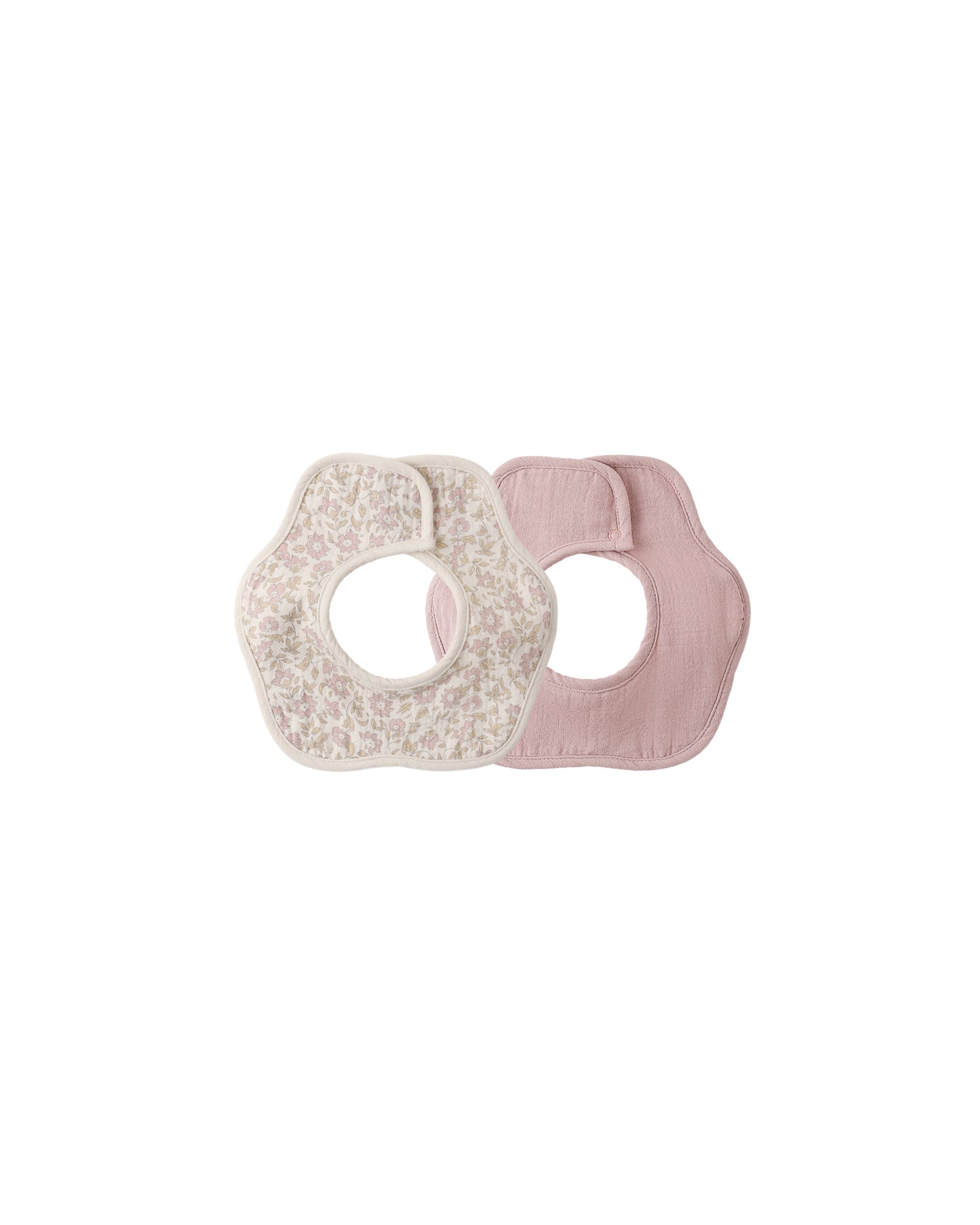 Dahlia & Mauve Flower Bib Pack