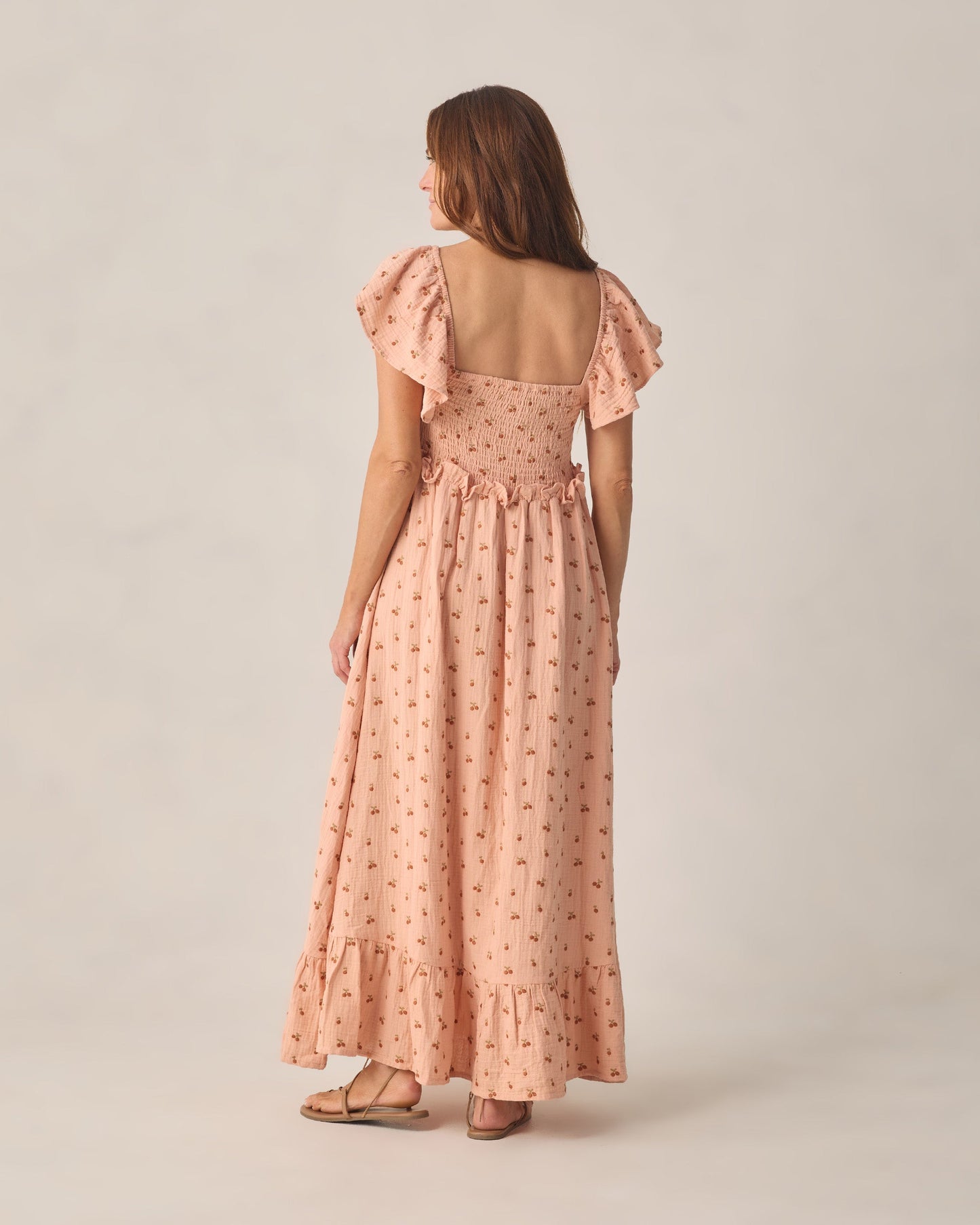 Women's Cherry Embroidery Francesca Dress