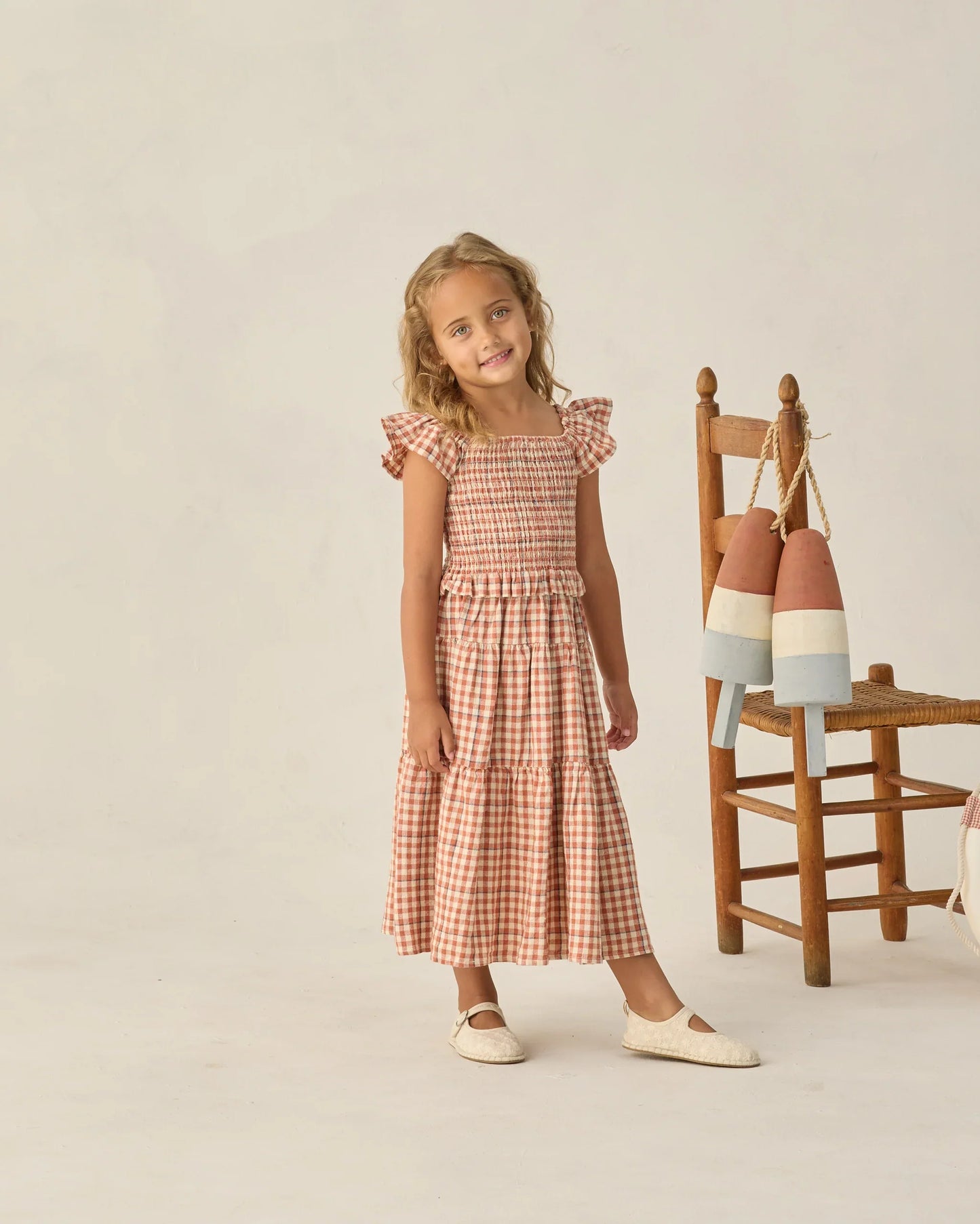 Poppy Gingham Zayla Top
