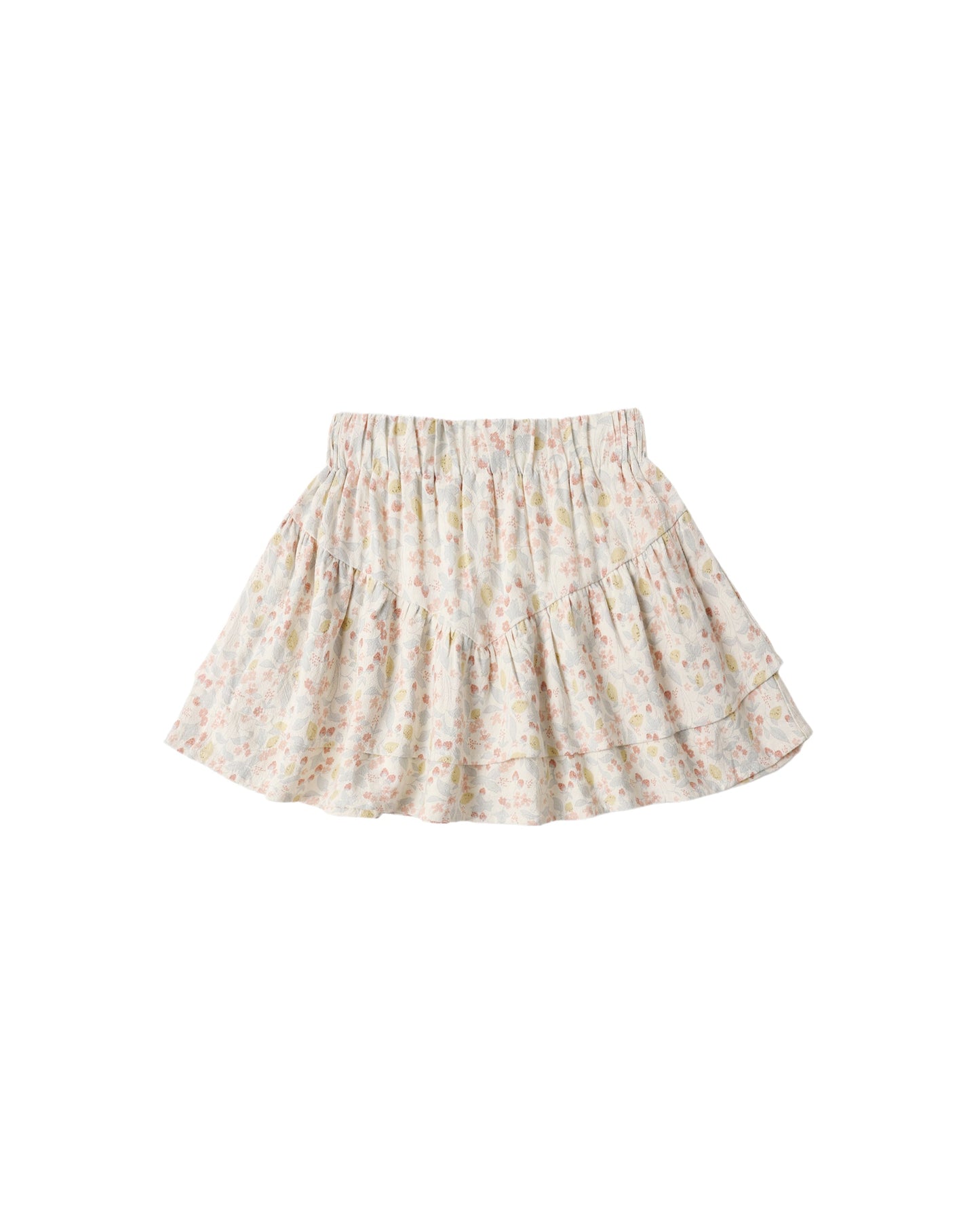 Summer Garden Tiered Mini Skirt