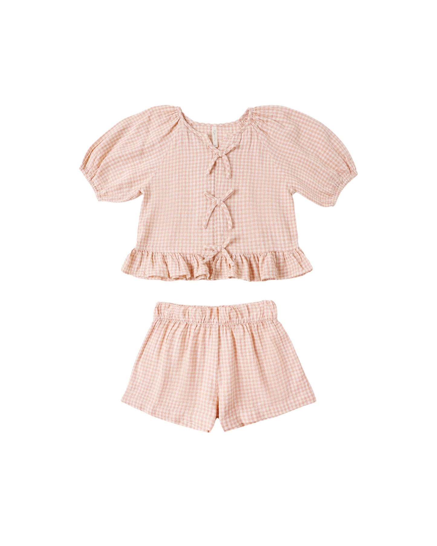 Petal Gingham Juniper Set