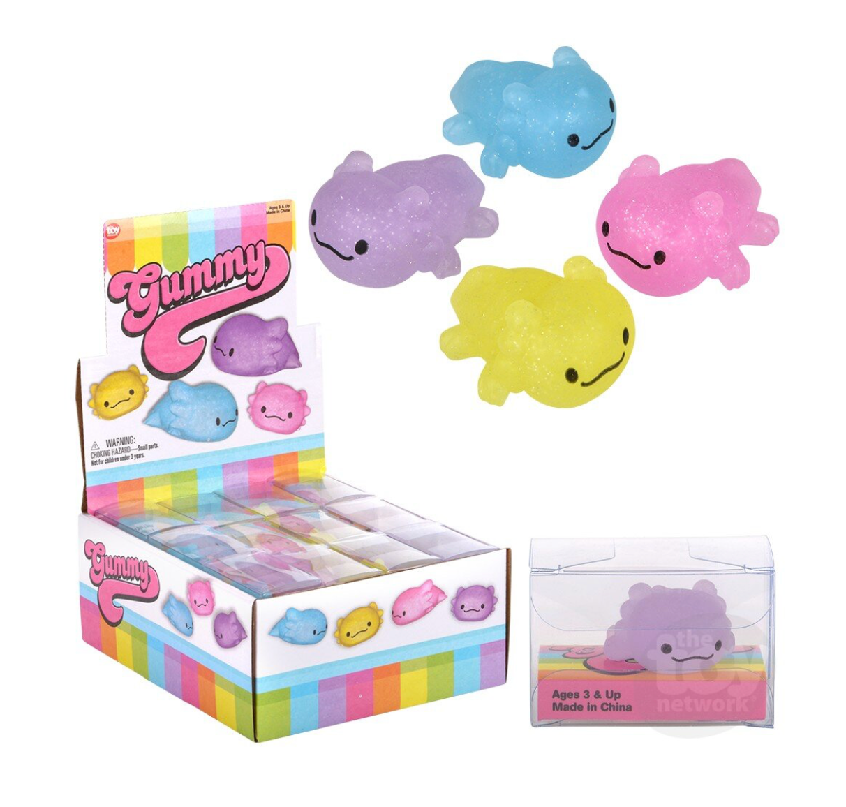1.5" Gummy Axolotl