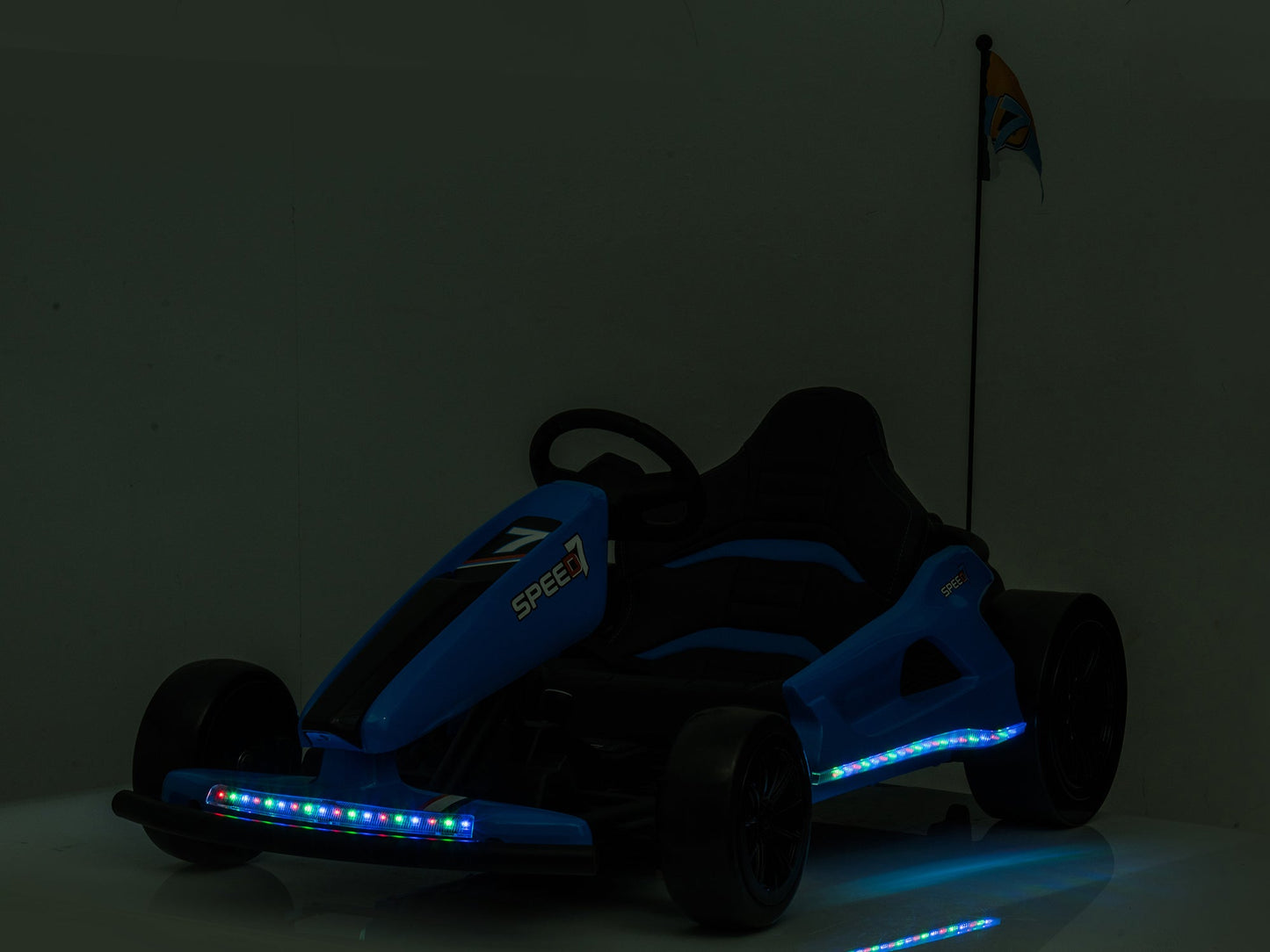 24V TREKCAR Kids Electric Go-Kart with DRIFT Function - Gray