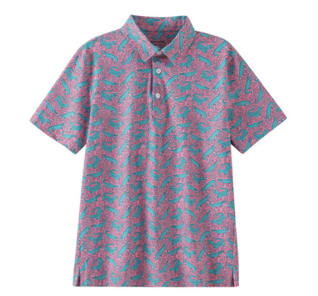 Neon Gators Performance Polo