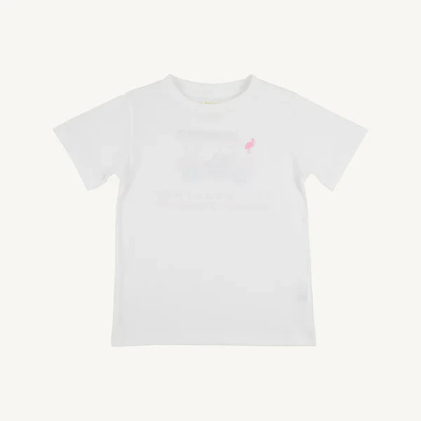 Worth Avenue White with Golf Cart Sir Proper's T-Shirt