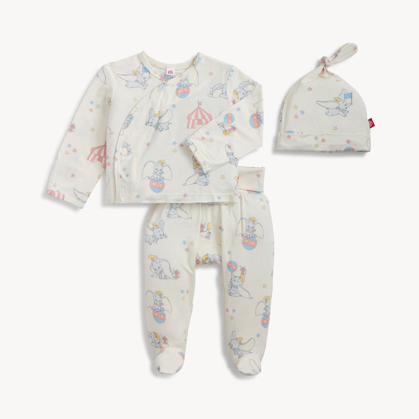 Dumbo Circus Modal Magnetic Kimono Set