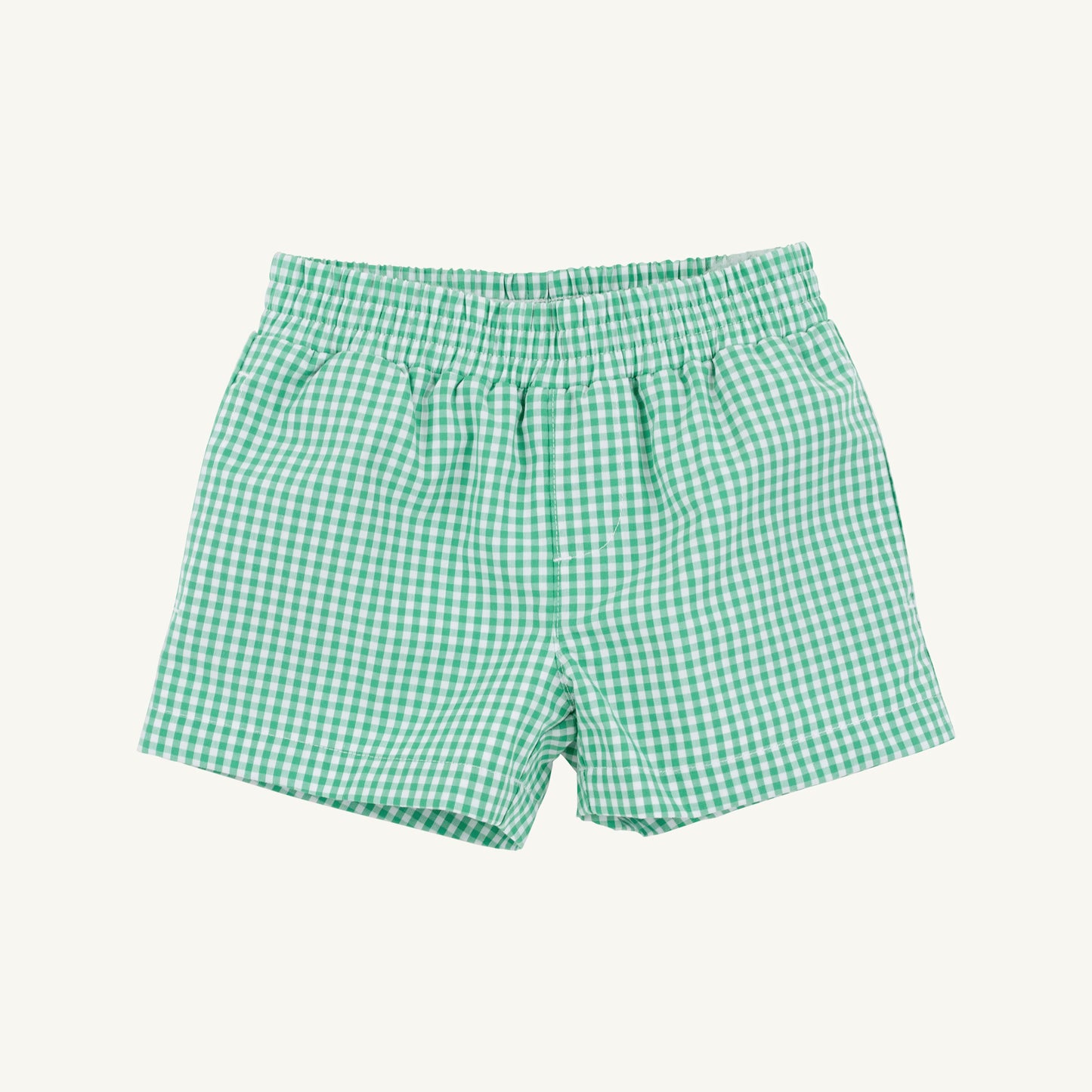Gibson Island Green Mini Gingham Sheffield Shorts