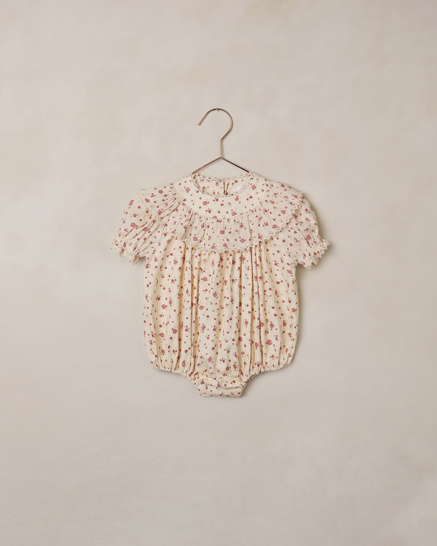 Red Floral Eva Romper