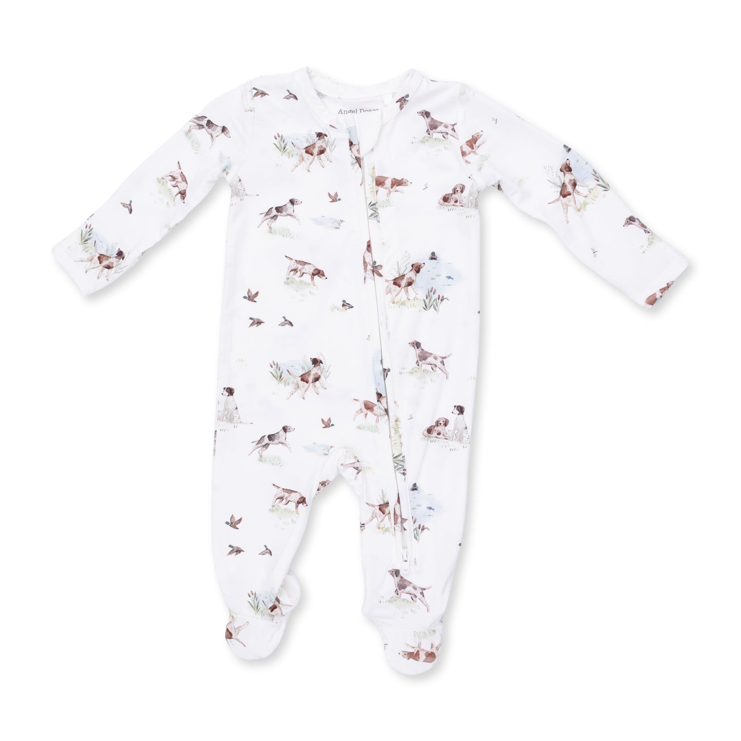 Pointer Pups & Duck Buddies 2 Way Zip Footie