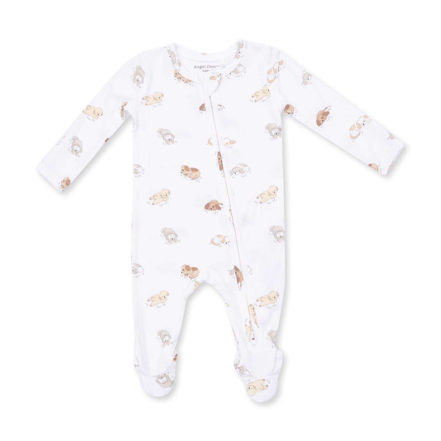 Puppy Snuggle Club 2 Way Zip Footie