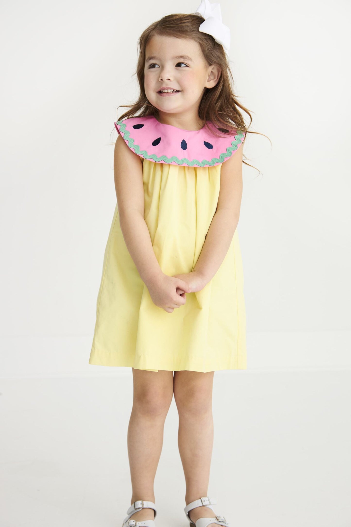 Lake Worth Yellow Sleeveless Tabitha's Teacher's Pet Dress
