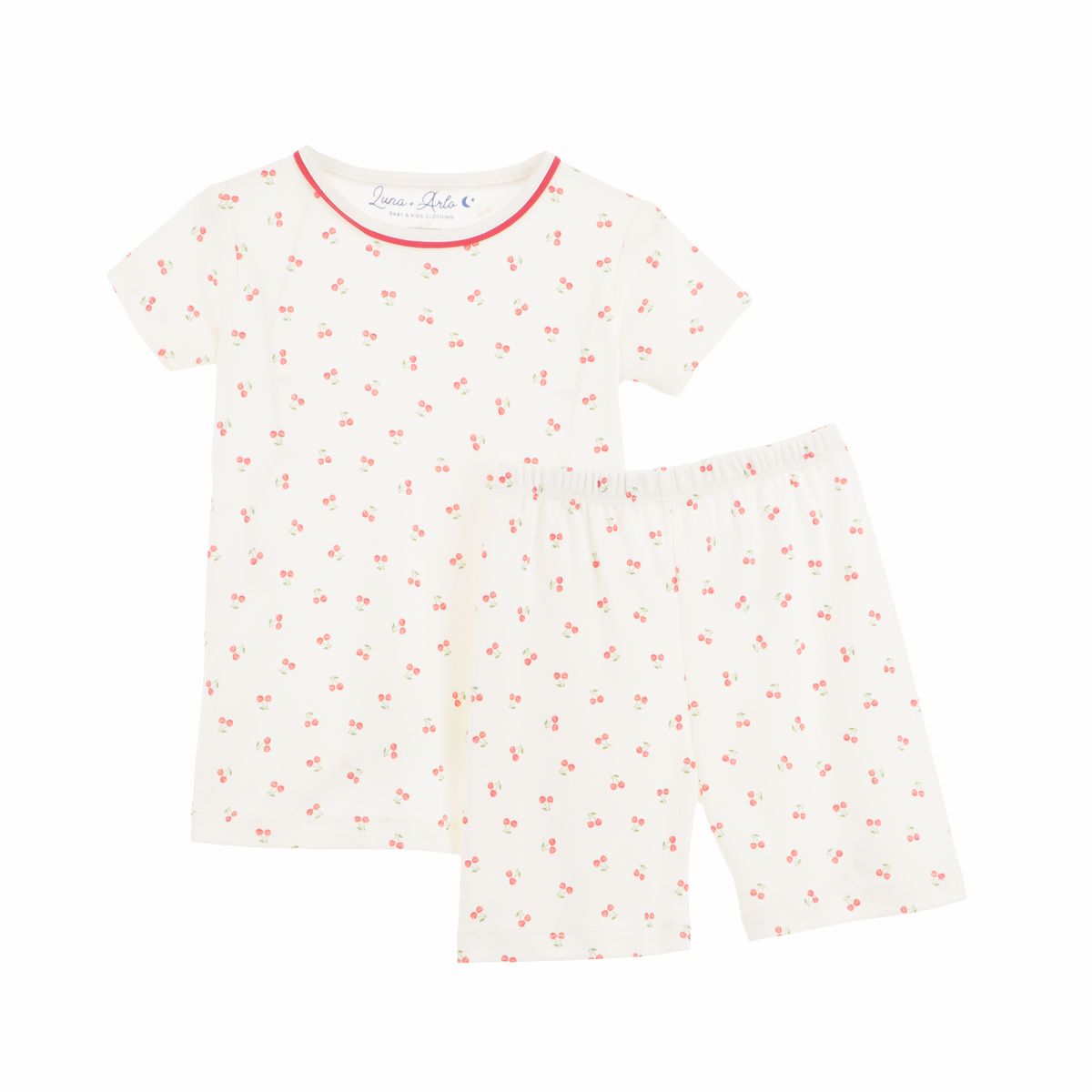 Cherry Grove Ivory Short Pajamas