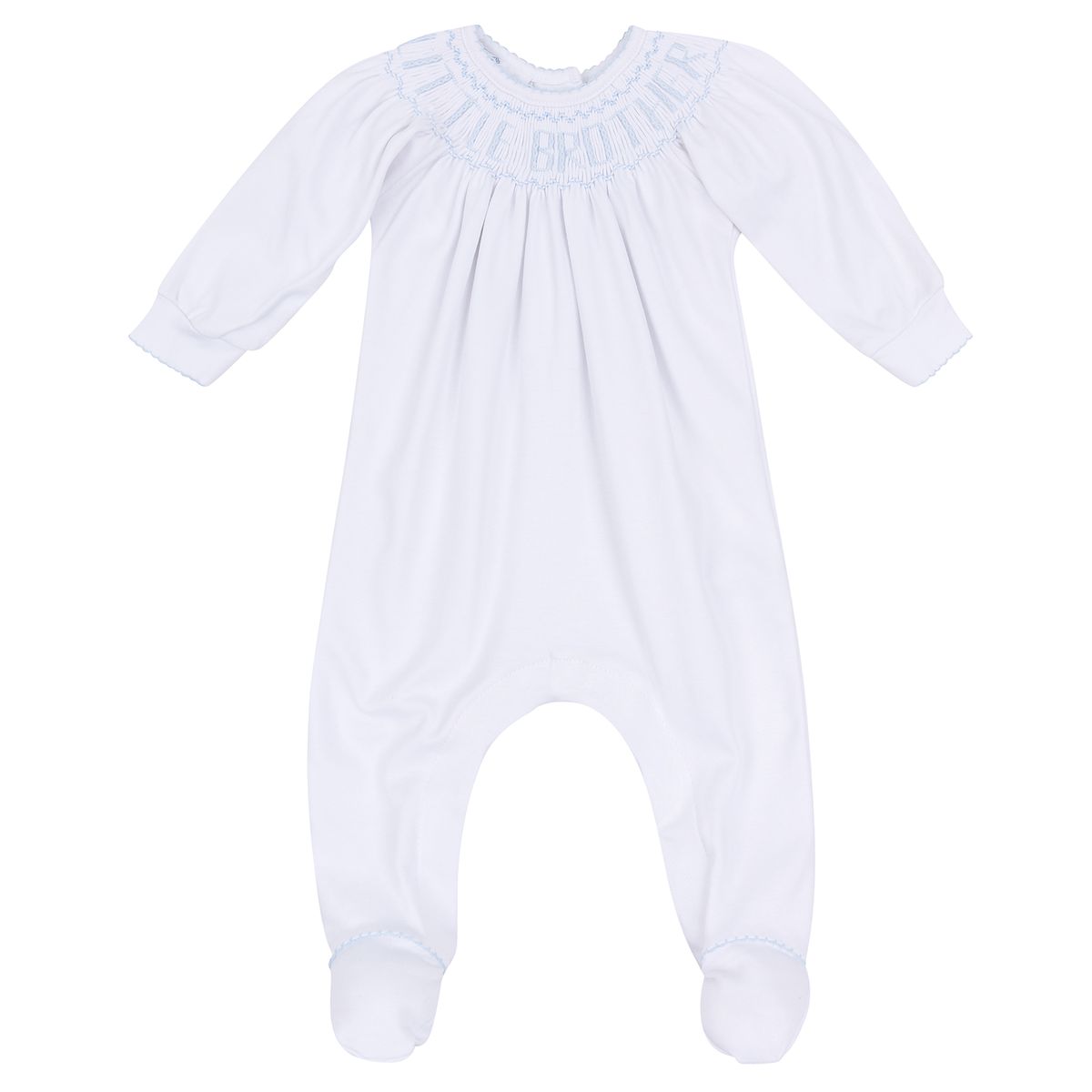 Light Blue Little Brother Bishop Footie