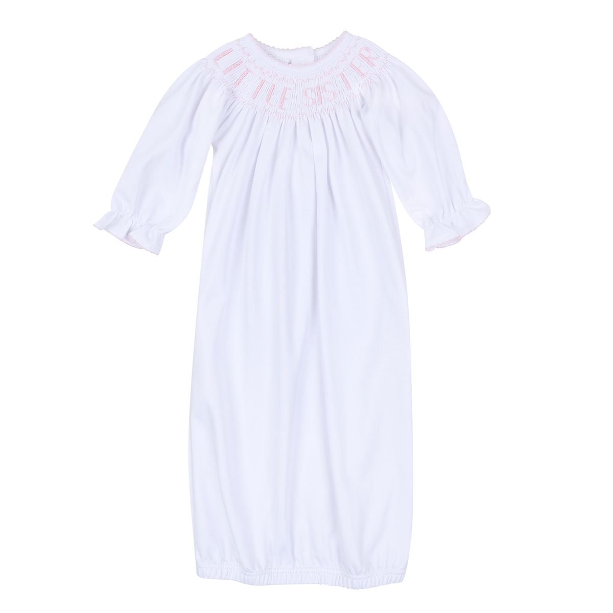 Pink Little Sister Bishop Gown
