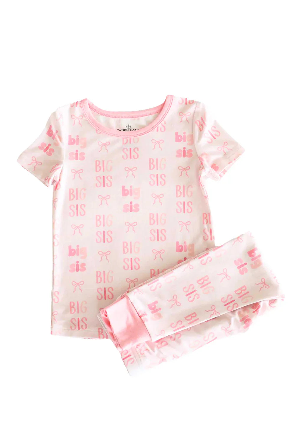 Big Sis Two Piece Pajama Set