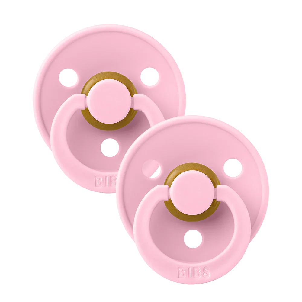 Bibs Pacifier - 2 pack - Baby Pink