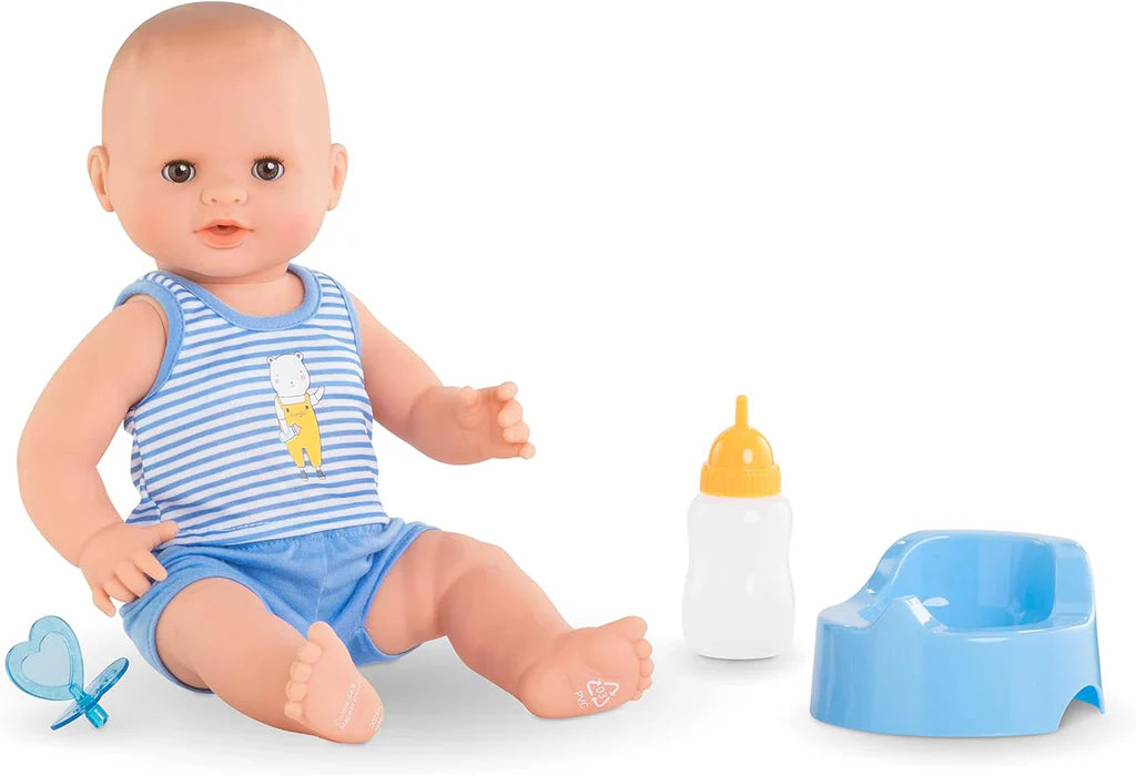 14" Doll - Drink-and-Wet Bath Baby 14" Doll - Paul
