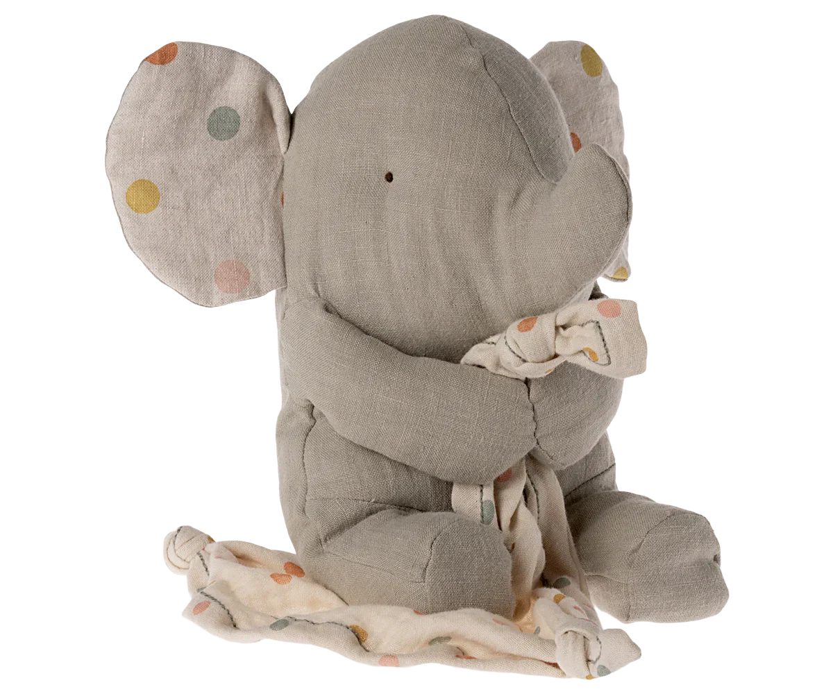Maileg - Iron Grey Elephant Lullaby Friends