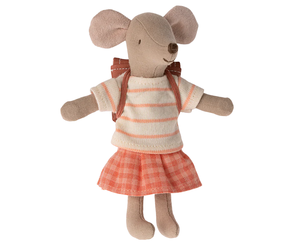 Big Sister, Tricycle Mouse, - Coral