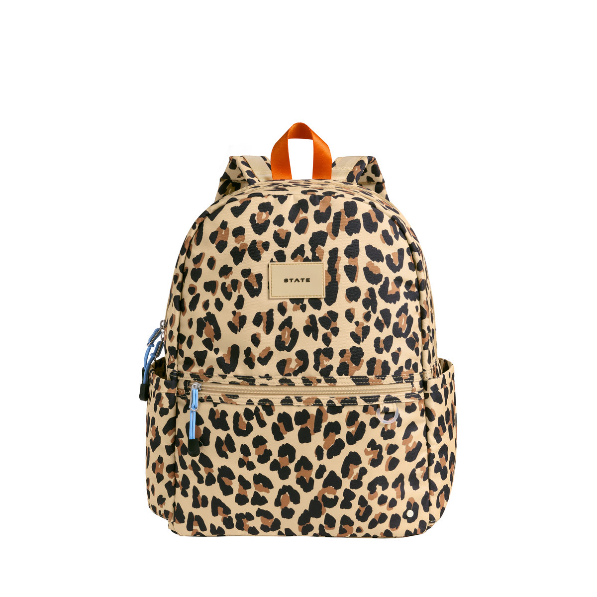 Leopard Kane Double Pocket Backpack