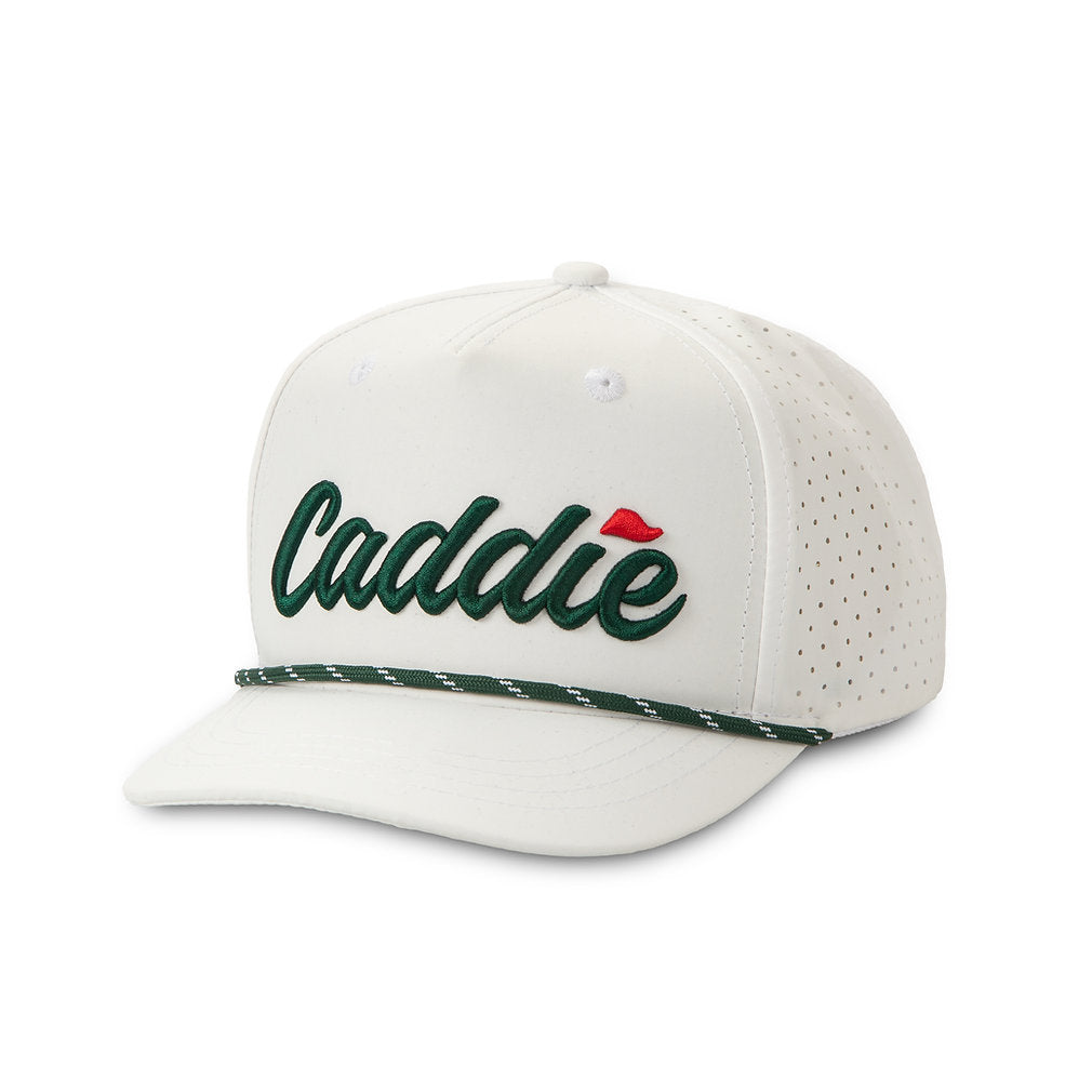 Youth Caddie Rope Hat Green/White