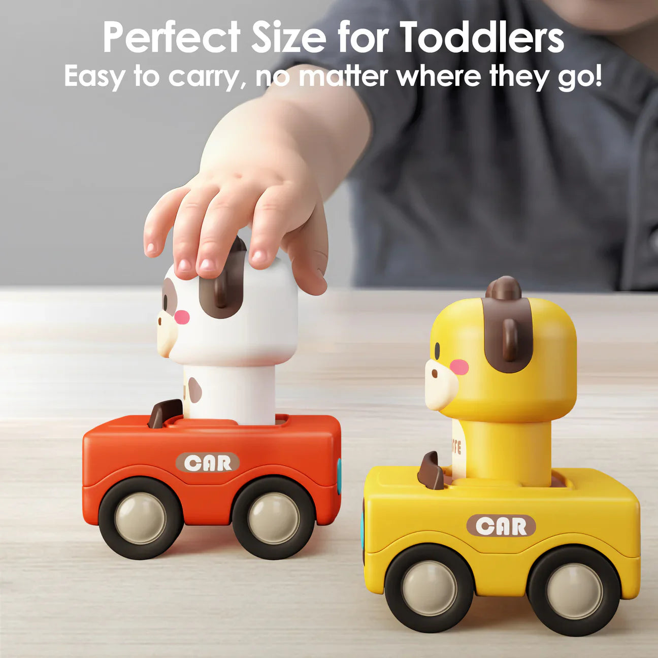 Press and Go Animal Car Toys