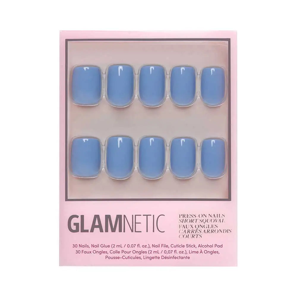 Cashmere Blue Press-On Nails