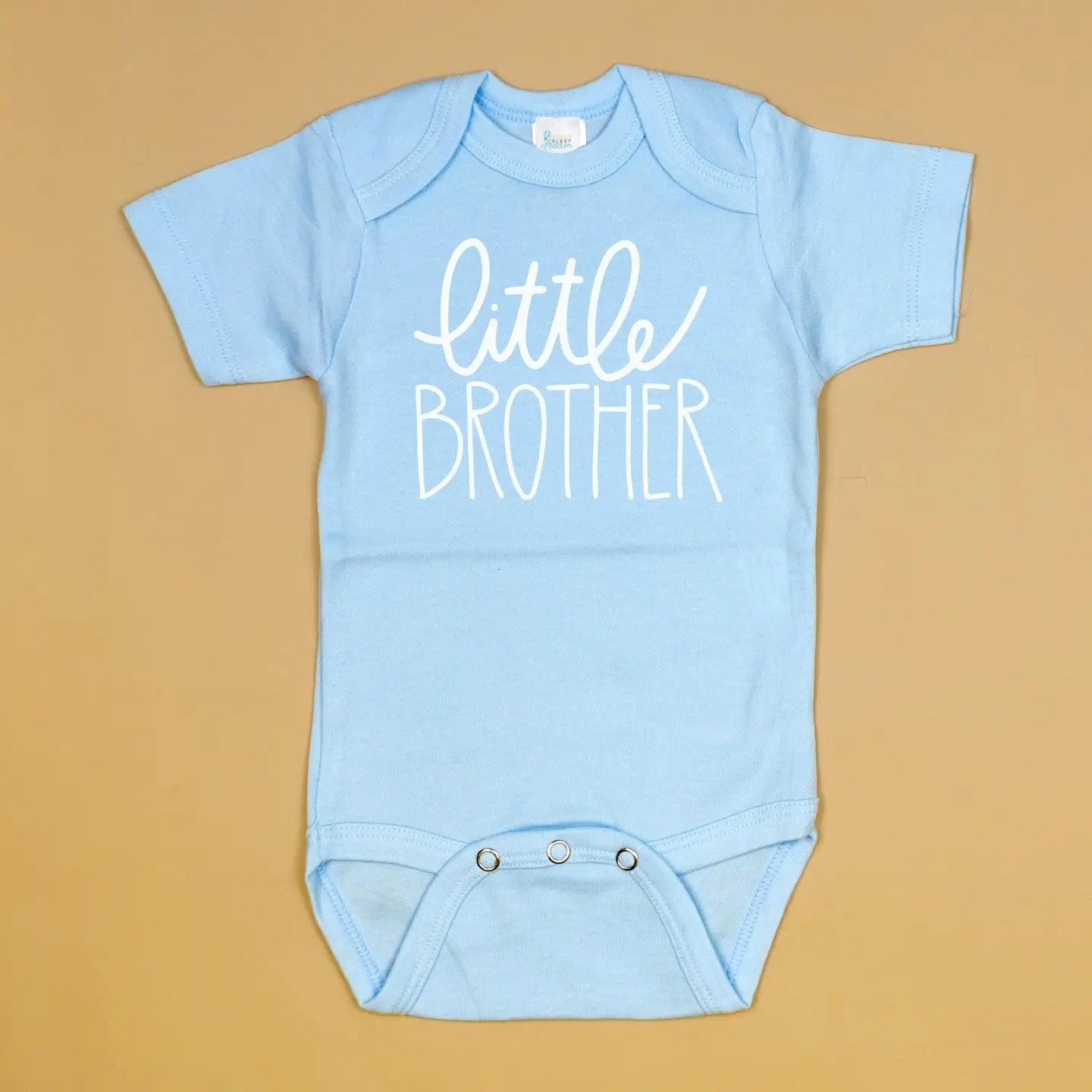 Little Brother Blue Onesie