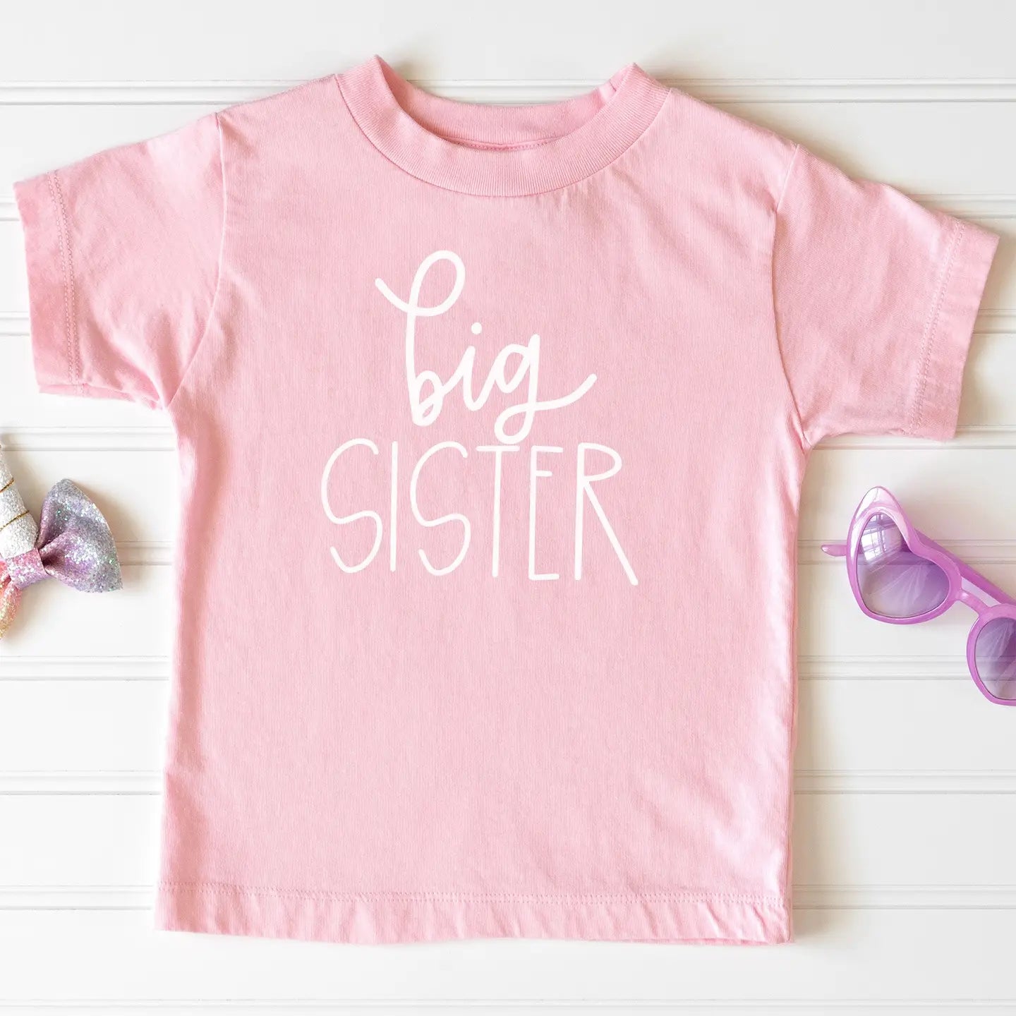 Big Sister Pink T-shirt