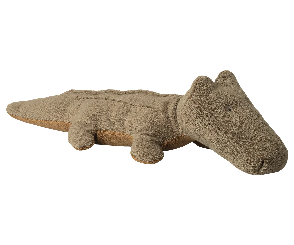 Safari friends, Crocodile, Medium - Olive  green
