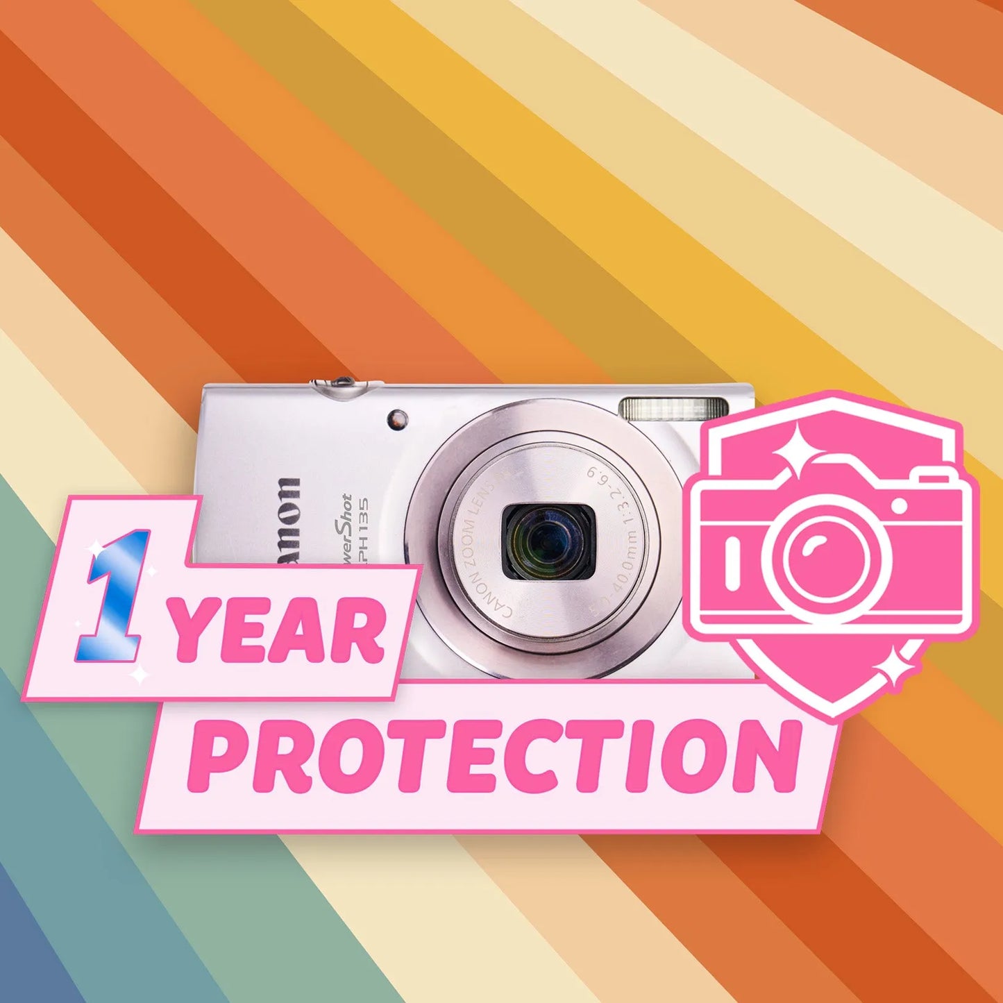 Complete Camera Protection: Canon Powershot ELPH 135 🛡️