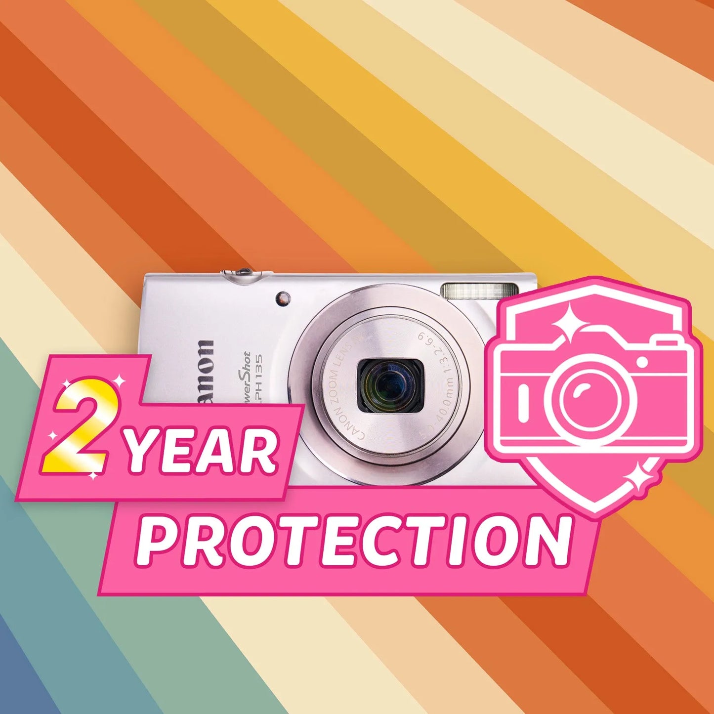 Complete Camera Protection: Canon Powershot ELPH 135 🛡️
