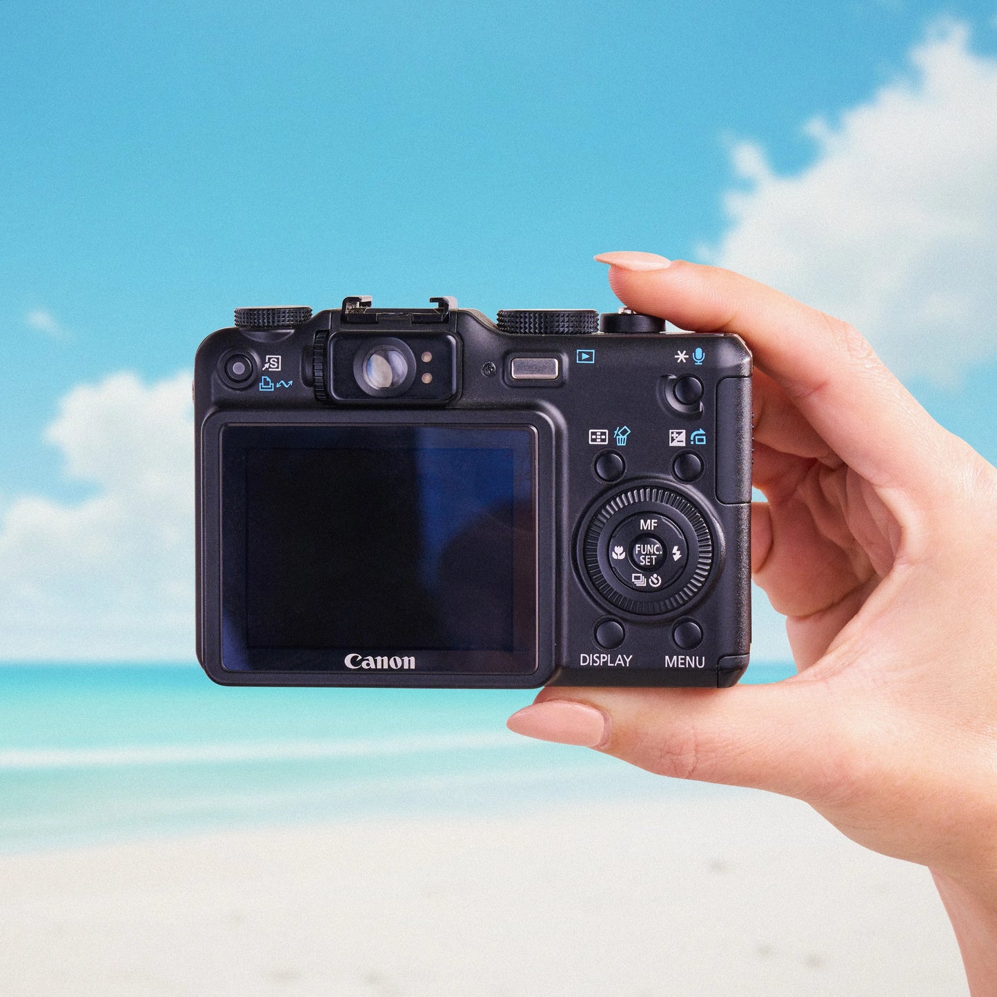 Canon Powershot G7 | Retro Digicam Point and Shoot Digital Camera